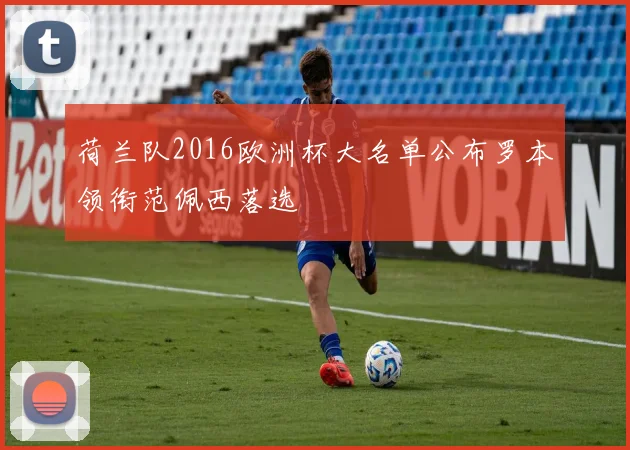 荷兰队2016欧洲杯大名单公布罗本领衔范佩西落选