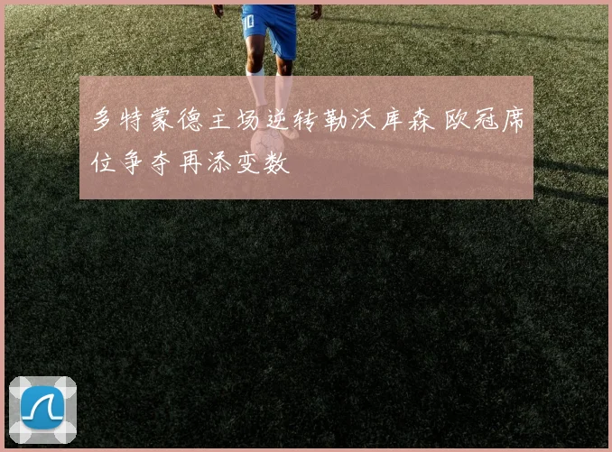 多特蒙德主场逆转勒沃库森 欧冠席位争夺再添变数