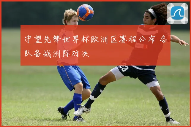 守望先锋世界杯欧洲区赛程公布 各队备战洲际对决